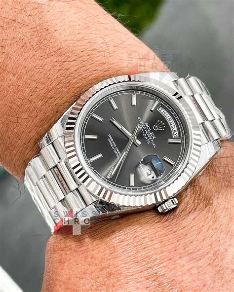 rolex day date 40 2018 edition|Rolex Day-Date 40mm price.